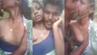 Outdoor bangla sex footage desi couple bush
