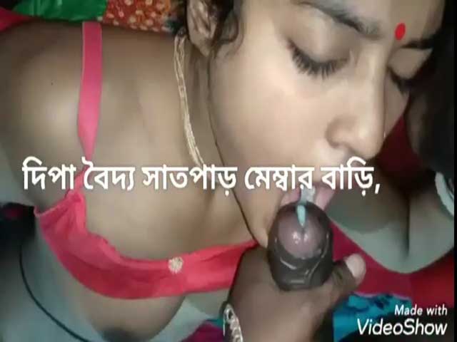 Bengali bhabhi taking cum mouth after fucking