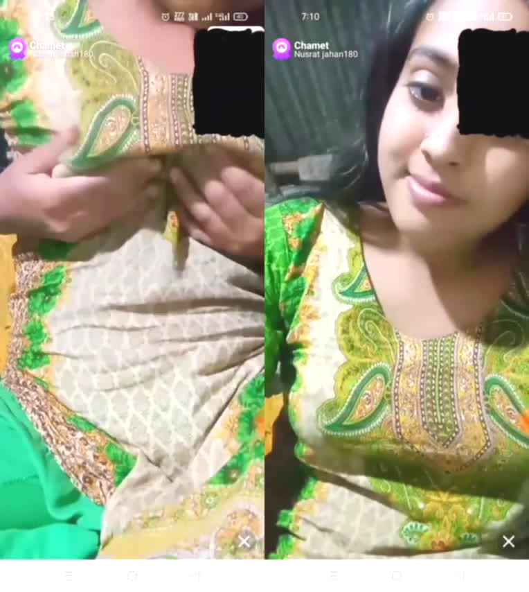 Exclusive Chamet Teen Babe Show Fun 34